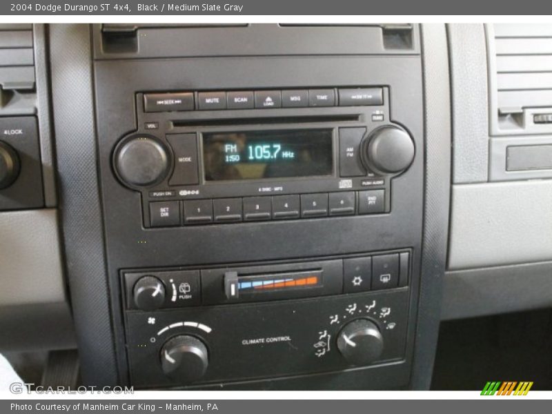 Black / Medium Slate Gray 2004 Dodge Durango ST 4x4