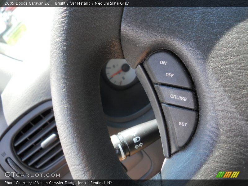 Bright Silver Metallic / Medium Slate Gray 2005 Dodge Caravan SXT