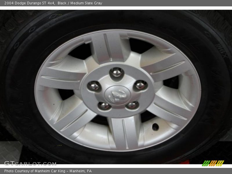 Black / Medium Slate Gray 2004 Dodge Durango ST 4x4