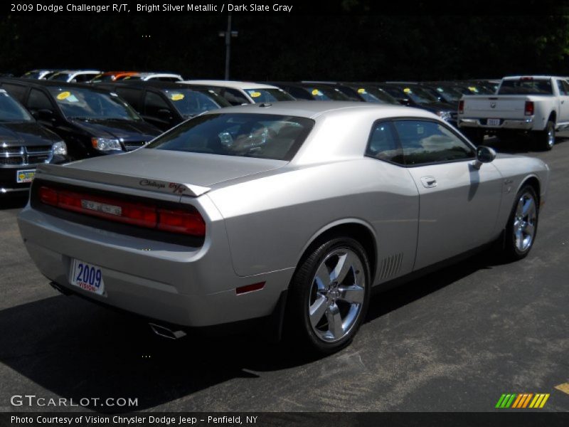 Bright Silver Metallic / Dark Slate Gray 2009 Dodge Challenger R/T