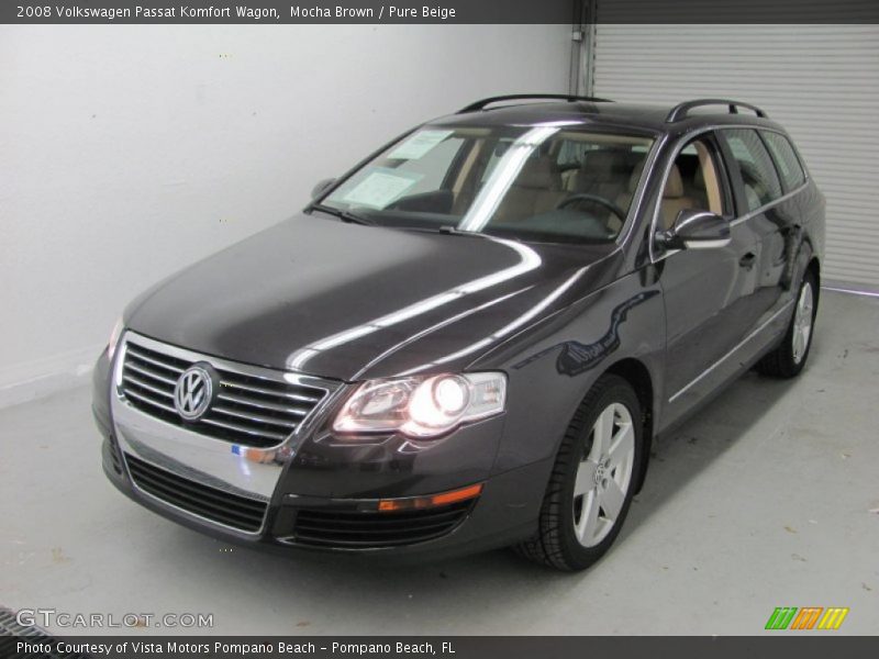 Mocha Brown / Pure Beige 2008 Volkswagen Passat Komfort Wagon