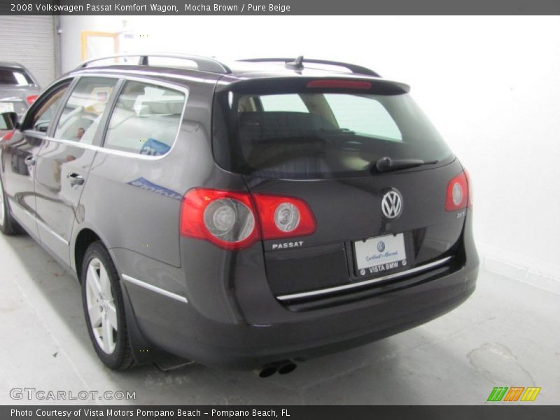Mocha Brown / Pure Beige 2008 Volkswagen Passat Komfort Wagon