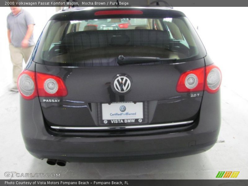 Mocha Brown / Pure Beige 2008 Volkswagen Passat Komfort Wagon