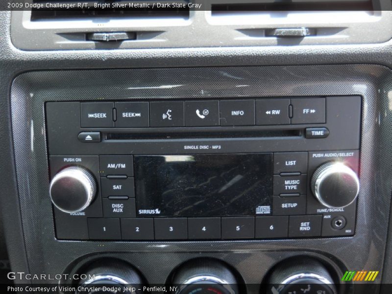 Controls of 2009 Challenger R/T