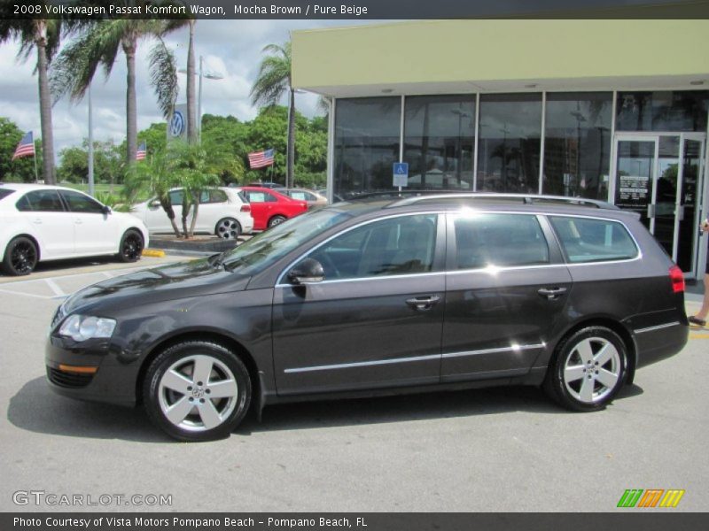 Mocha Brown / Pure Beige 2008 Volkswagen Passat Komfort Wagon
