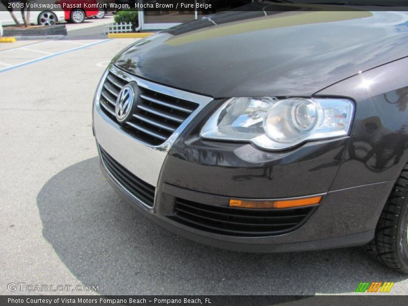 Mocha Brown / Pure Beige 2008 Volkswagen Passat Komfort Wagon