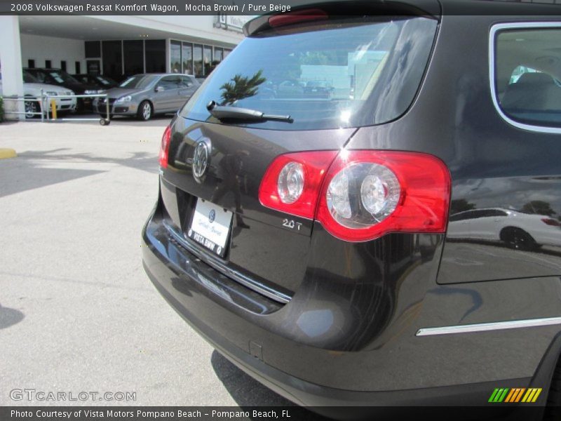 Mocha Brown / Pure Beige 2008 Volkswagen Passat Komfort Wagon