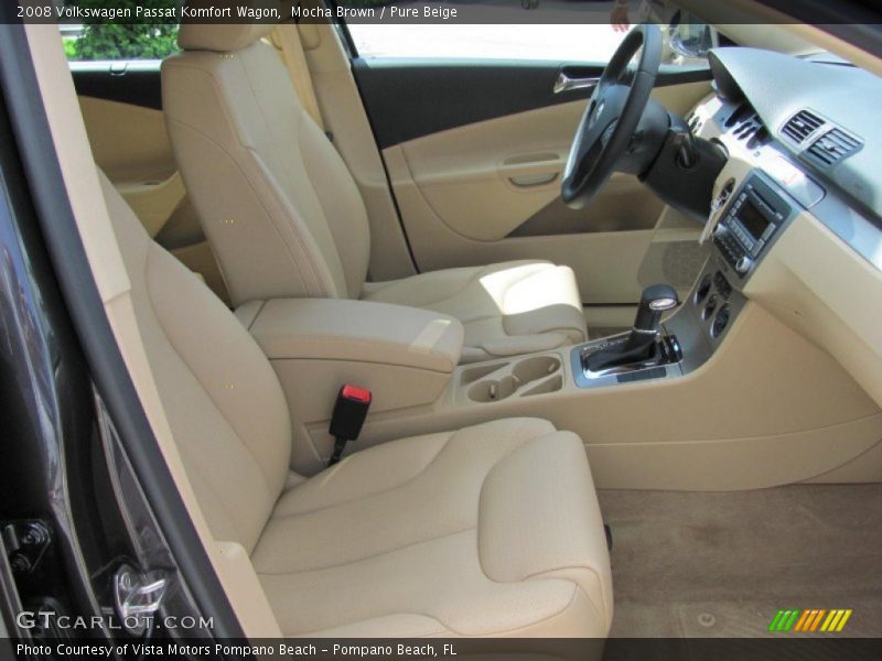 Mocha Brown / Pure Beige 2008 Volkswagen Passat Komfort Wagon