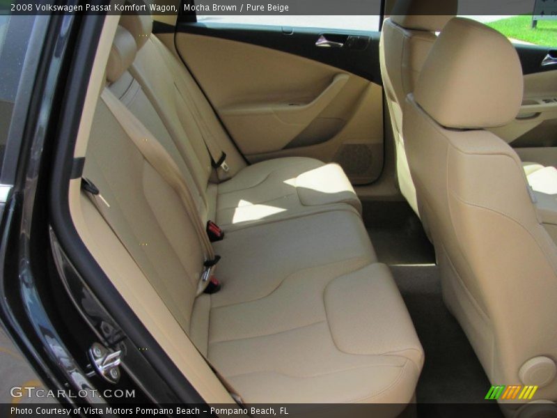 Mocha Brown / Pure Beige 2008 Volkswagen Passat Komfort Wagon