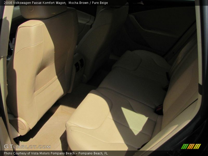 Mocha Brown / Pure Beige 2008 Volkswagen Passat Komfort Wagon