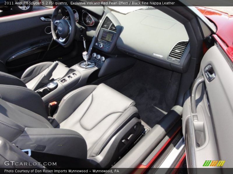 Dashboard of 2011 R8 Spyder 5.2 FSI quattro