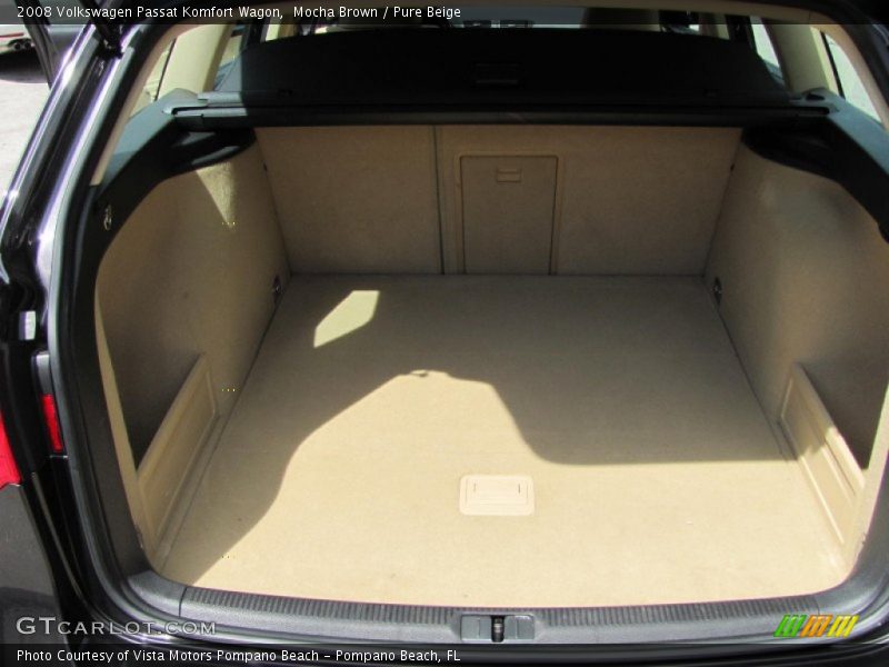 Mocha Brown / Pure Beige 2008 Volkswagen Passat Komfort Wagon