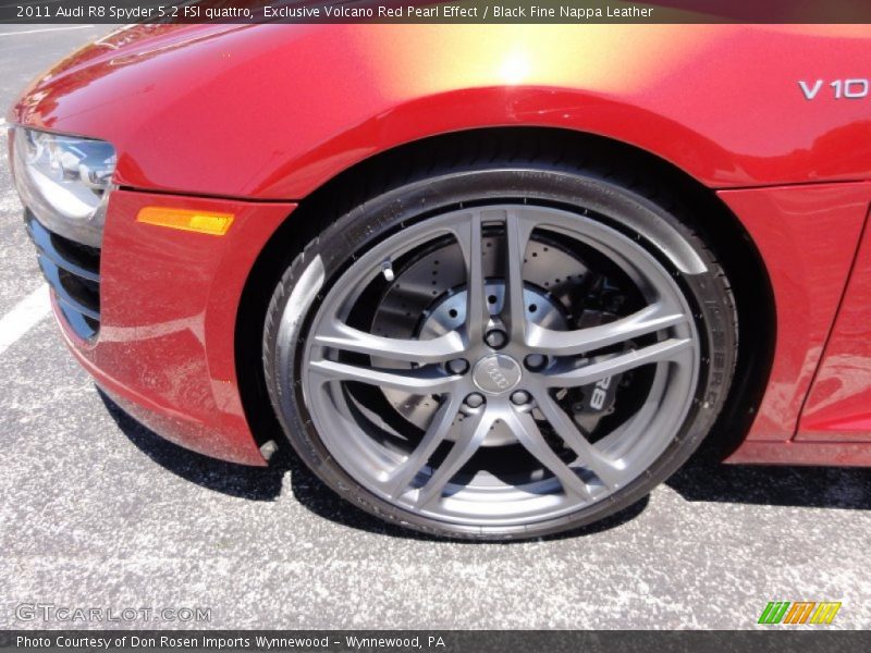  2011 R8 Spyder 5.2 FSI quattro Wheel