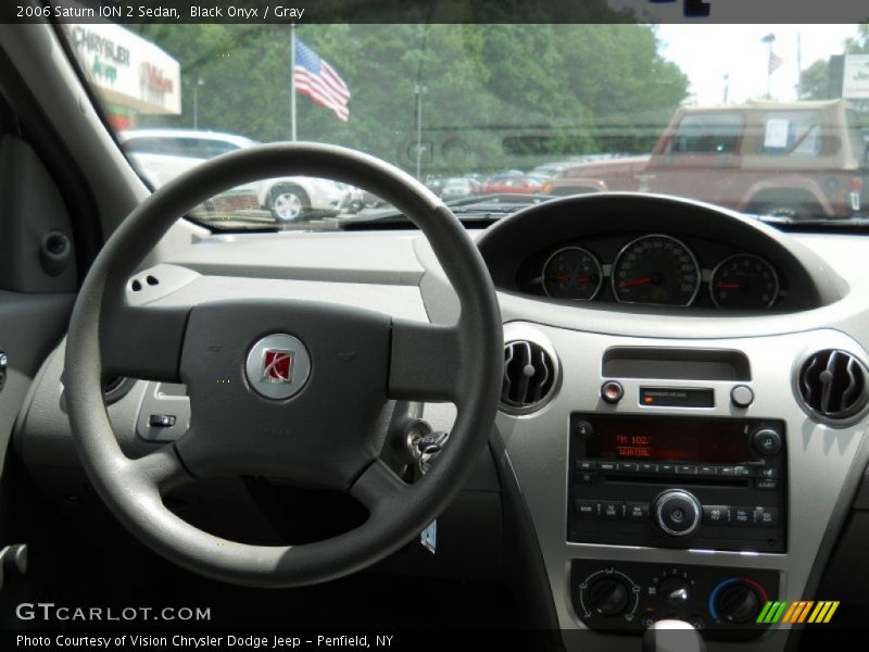 Black Onyx / Gray 2006 Saturn ION 2 Sedan