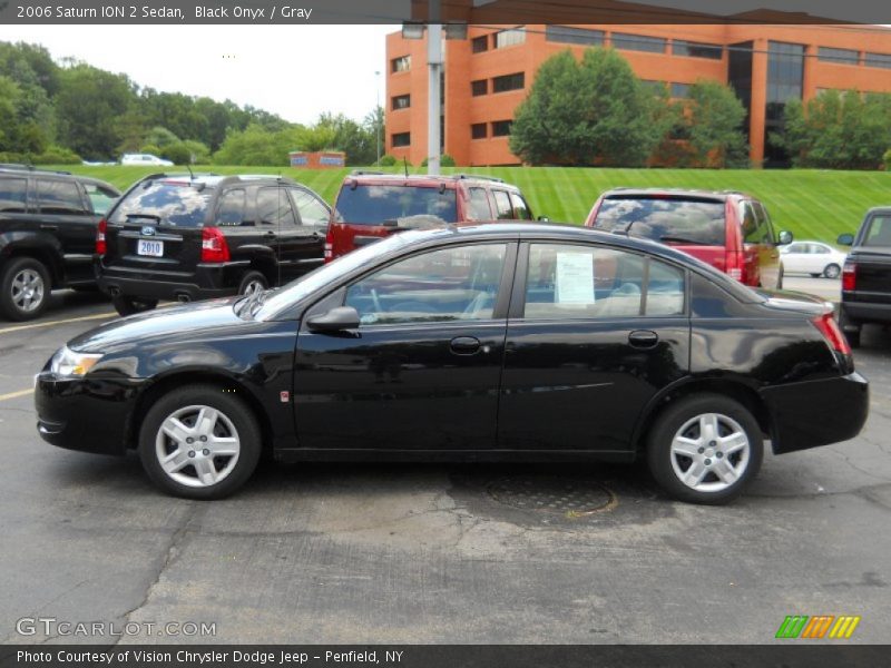 Black Onyx / Gray 2006 Saturn ION 2 Sedan