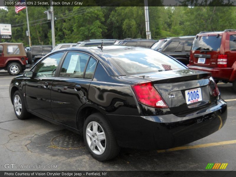 Black Onyx / Gray 2006 Saturn ION 2 Sedan