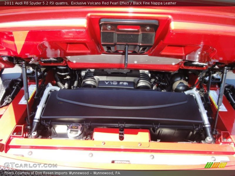  2011 R8 Spyder 5.2 FSI quattro Engine - 5.2 Liter FSI DOHC 40-Valve VVT V10