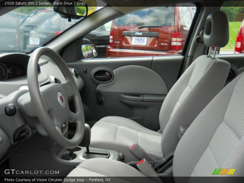 Black Onyx / Gray 2006 Saturn ION 2 Sedan