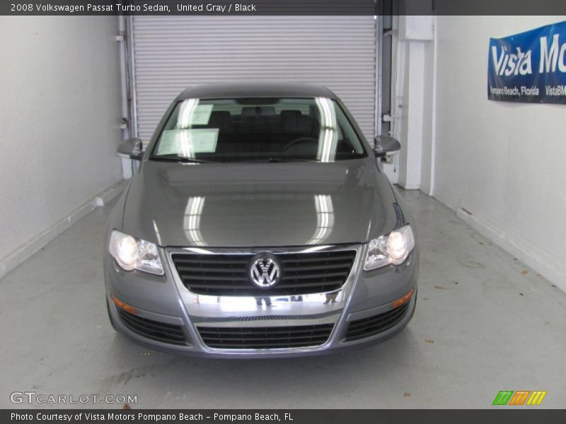 United Gray / Black 2008 Volkswagen Passat Turbo Sedan