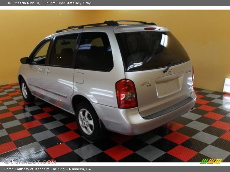 Sunlight Silver Metallic / Gray 2002 Mazda MPV LX