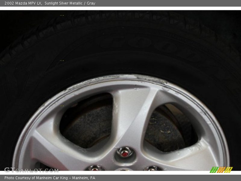 Sunlight Silver Metallic / Gray 2002 Mazda MPV LX