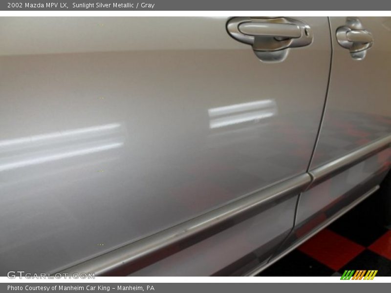Sunlight Silver Metallic / Gray 2002 Mazda MPV LX