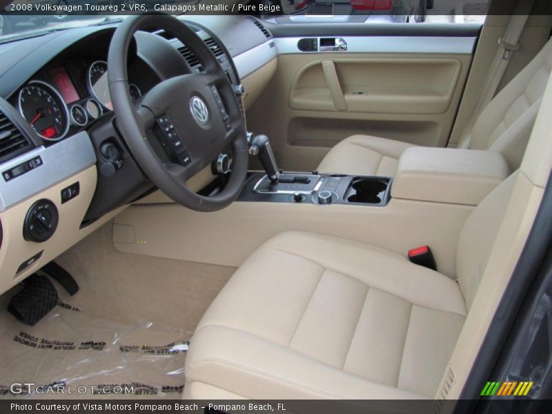 Galapagos Metallic / Pure Beige 2008 Volkswagen Touareg 2 VR6