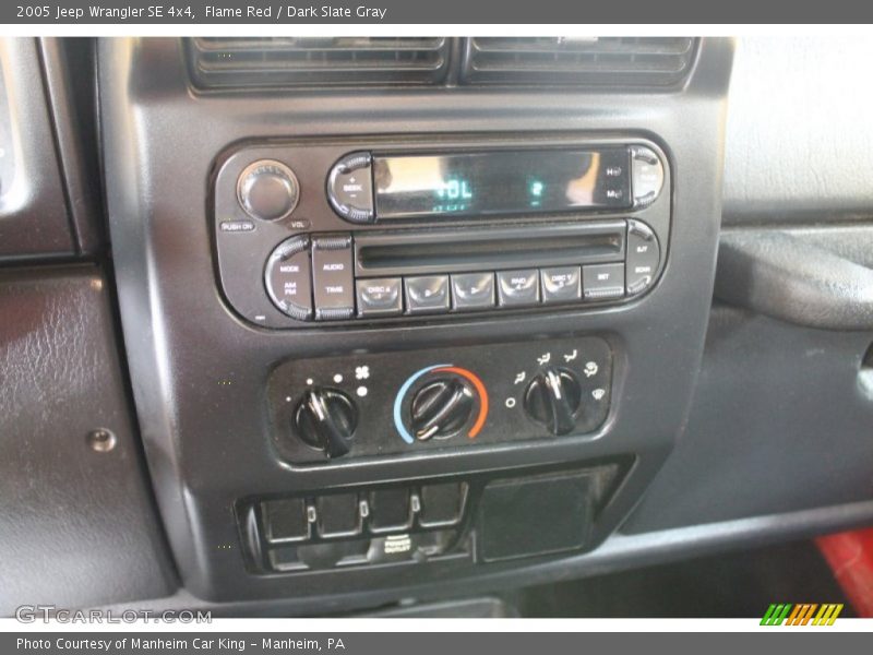 Flame Red / Dark Slate Gray 2005 Jeep Wrangler SE 4x4