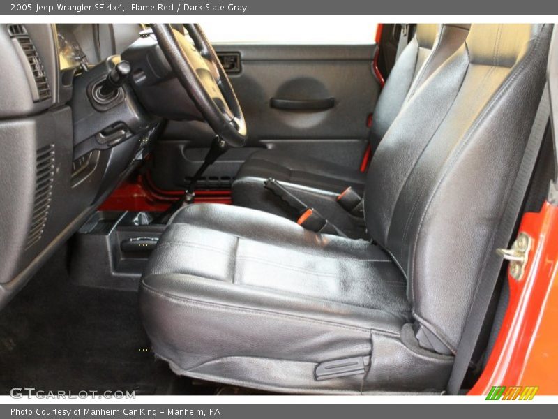 Flame Red / Dark Slate Gray 2005 Jeep Wrangler SE 4x4