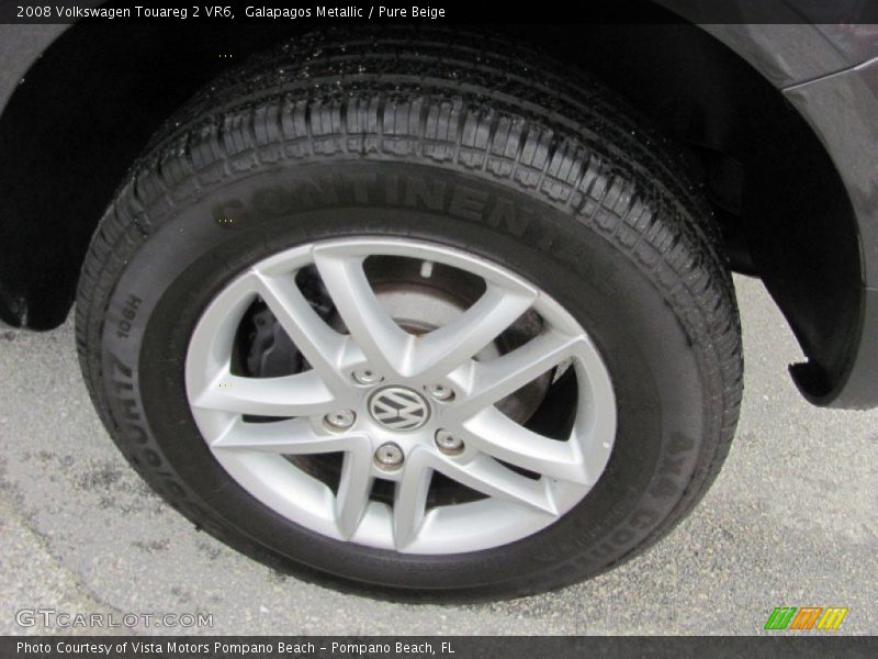 Galapagos Metallic / Pure Beige 2008 Volkswagen Touareg 2 VR6