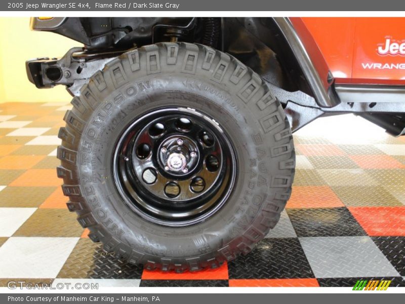 Custom Wheels of 2005 Wrangler SE 4x4