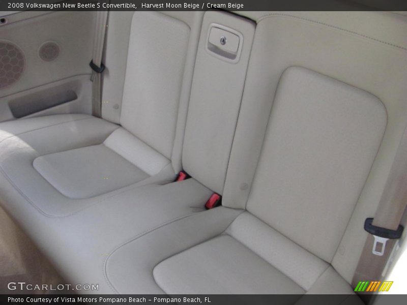 Harvest Moon Beige / Cream Beige 2008 Volkswagen New Beetle S Convertible