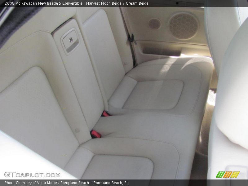 Harvest Moon Beige / Cream Beige 2008 Volkswagen New Beetle S Convertible