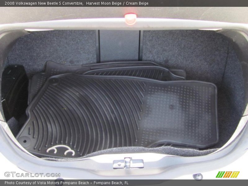 Harvest Moon Beige / Cream Beige 2008 Volkswagen New Beetle S Convertible