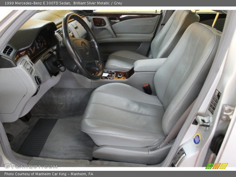  1999 E 300TD Sedan Grey Interior