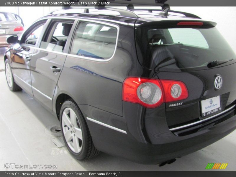 Deep Black / Black 2008 Volkswagen Passat Komfort Wagon