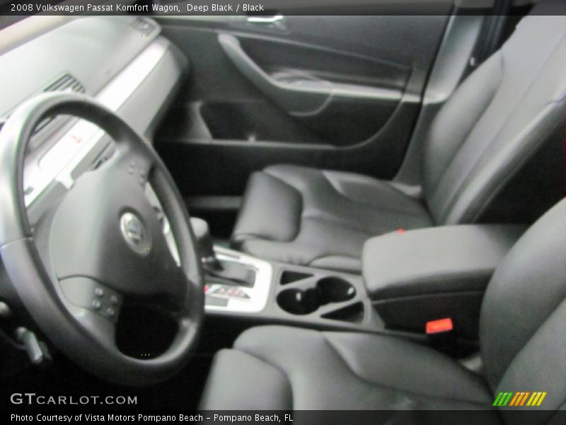 Deep Black / Black 2008 Volkswagen Passat Komfort Wagon