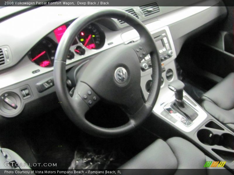 Deep Black / Black 2008 Volkswagen Passat Komfort Wagon