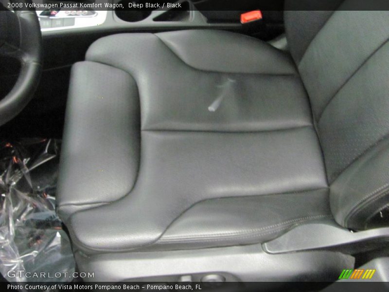 Deep Black / Black 2008 Volkswagen Passat Komfort Wagon