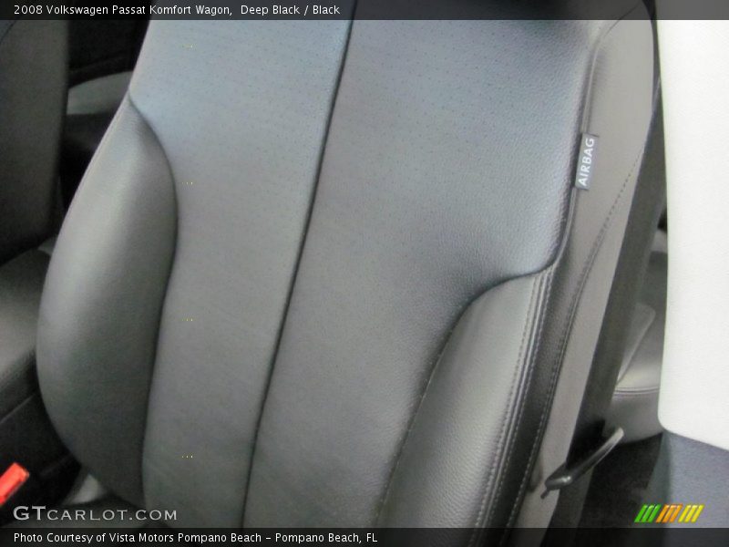 Deep Black / Black 2008 Volkswagen Passat Komfort Wagon