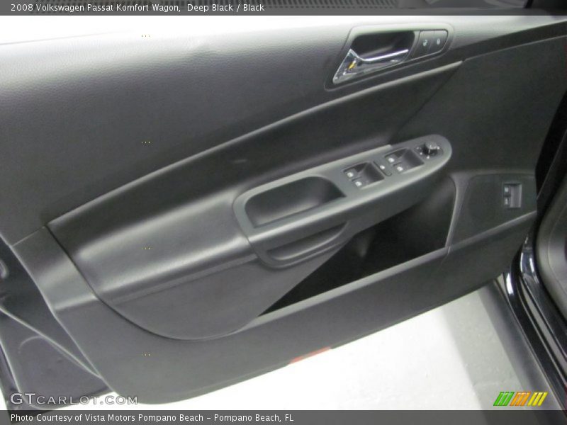 Deep Black / Black 2008 Volkswagen Passat Komfort Wagon