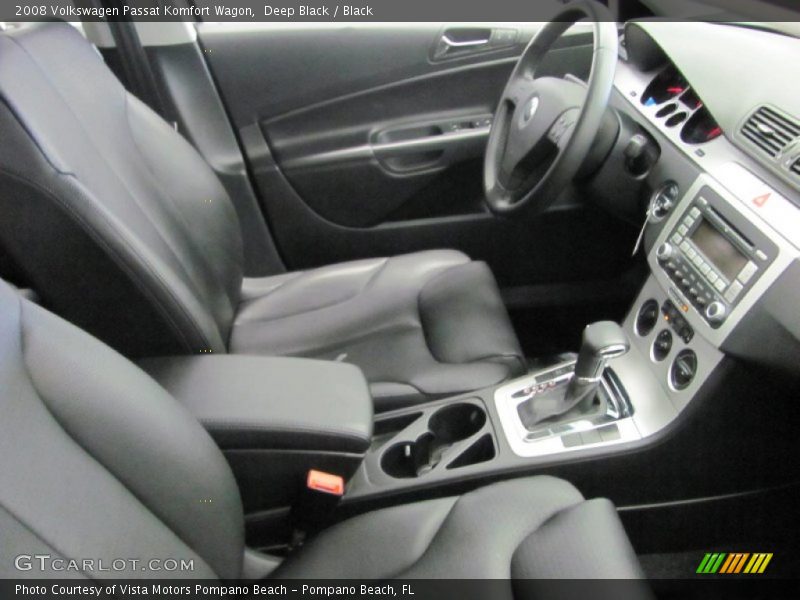 Deep Black / Black 2008 Volkswagen Passat Komfort Wagon