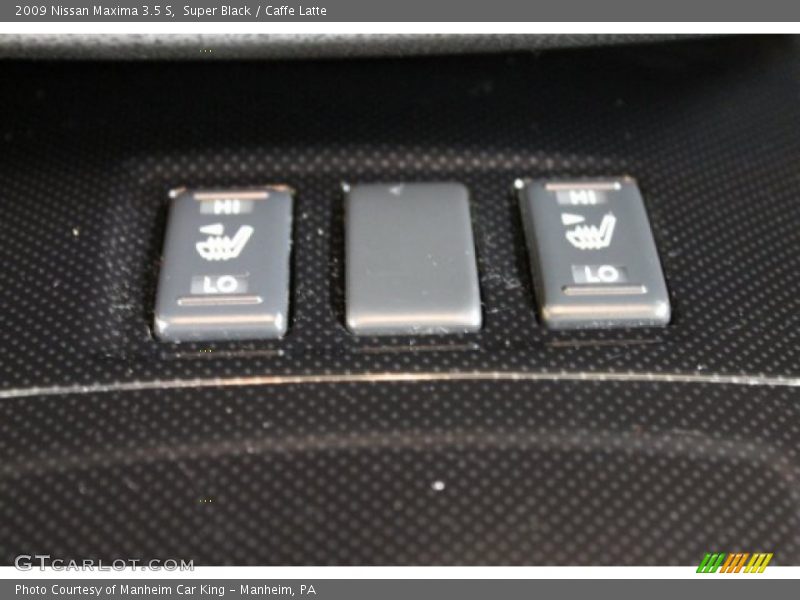 Super Black / Caffe Latte 2009 Nissan Maxima 3.5 S