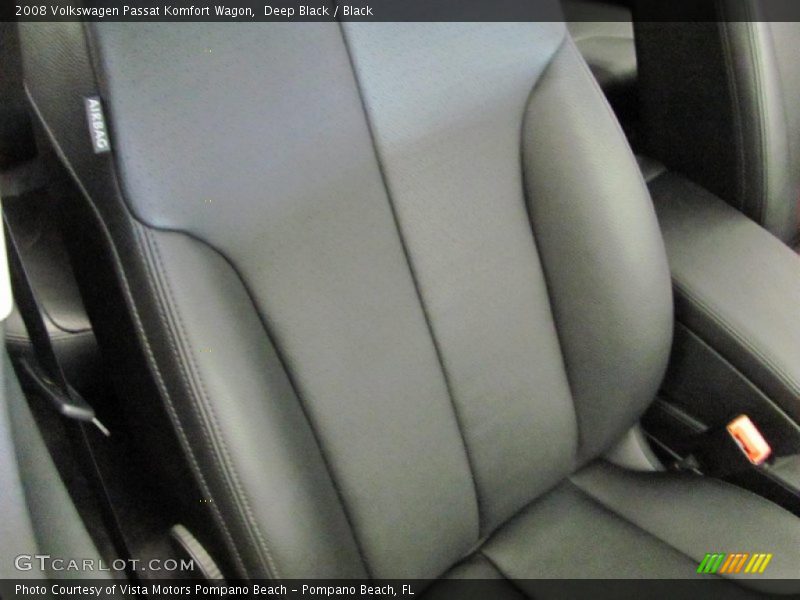 Deep Black / Black 2008 Volkswagen Passat Komfort Wagon