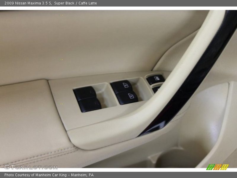 Super Black / Caffe Latte 2009 Nissan Maxima 3.5 S