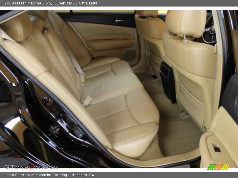 Super Black / Caffe Latte 2009 Nissan Maxima 3.5 S