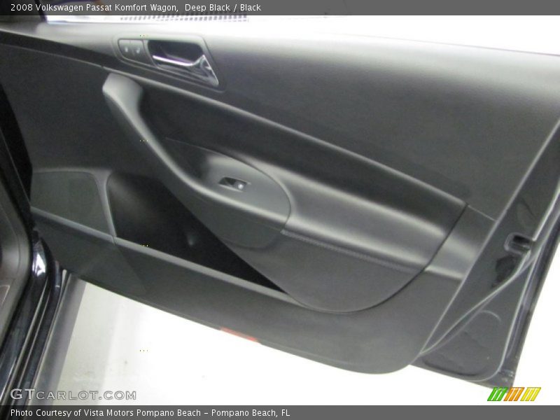 Deep Black / Black 2008 Volkswagen Passat Komfort Wagon