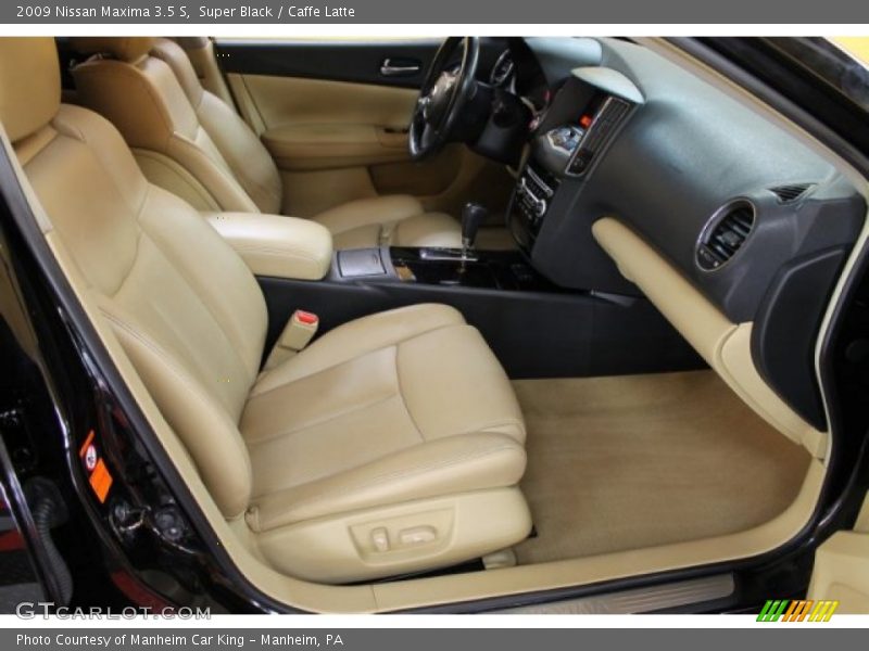 Super Black / Caffe Latte 2009 Nissan Maxima 3.5 S