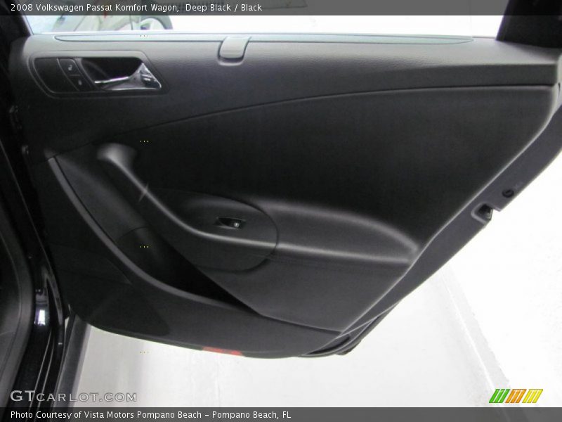 Deep Black / Black 2008 Volkswagen Passat Komfort Wagon