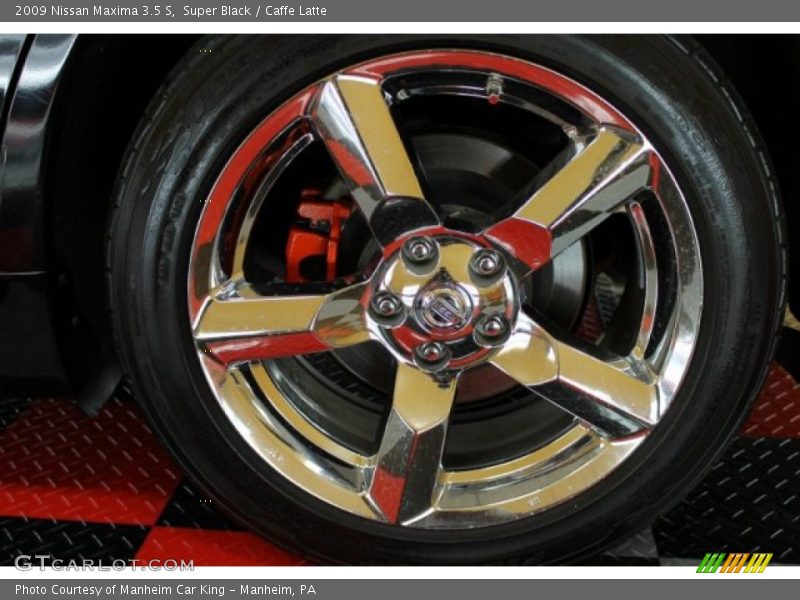Super Black / Caffe Latte 2009 Nissan Maxima 3.5 S